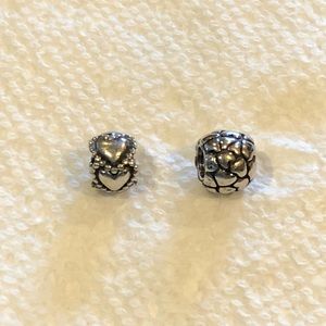 Pandora Heart Charms